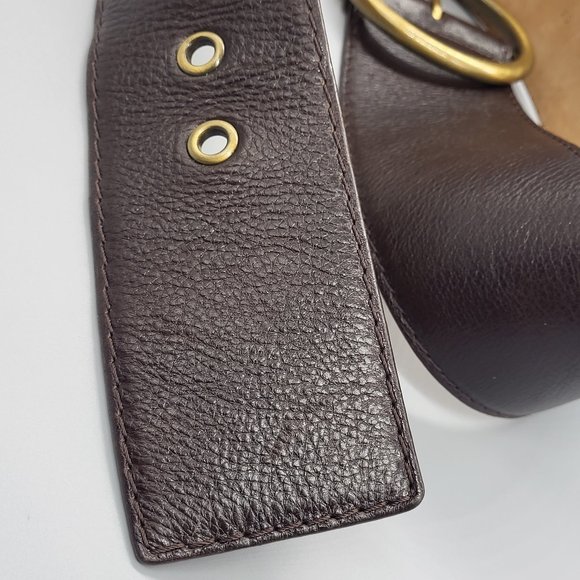 Michael Kors Wide Leather Belt main image 7